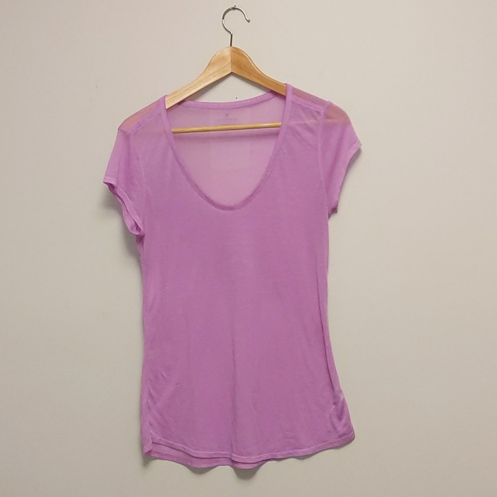 Athleta Sheer Running Tee